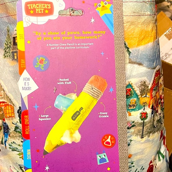 Bark Box Teacher’s Pet Dog Toy Bundle NWT - Picture 6 of 10